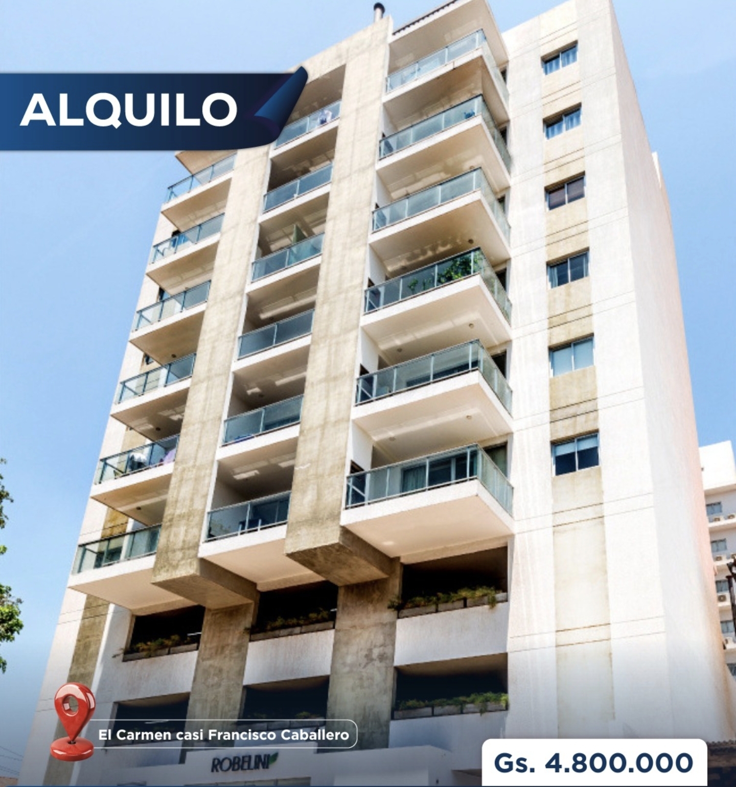 Alquilo Departamento En Barrio San Vicente De Asunción